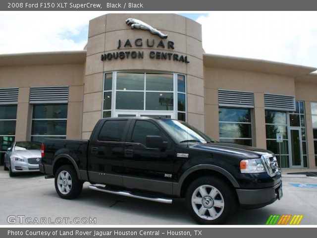 2008 Ford F150 XLT SuperCrew in Black