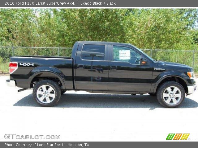 2010 Ford F150 Lariat SuperCrew 4x4 in Tuxedo Black