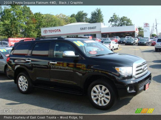 2010 Toyota Sequoia Platinum 4WD in Black