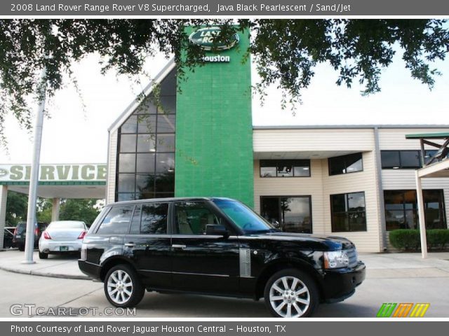 2008 Land Rover Range Rover V8 Supercharged in Java Black Pearlescent
