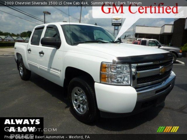 2009 Chevrolet Silverado 1500 LS Crew Cab 4x4 in Summit White