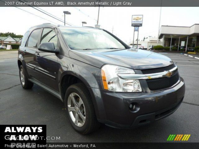 2007 Chevrolet Equinox LT AWD in Black Amethyst Metallic