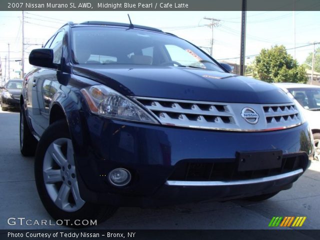 2007 Nissan Murano SL AWD in Midnight Blue Pearl