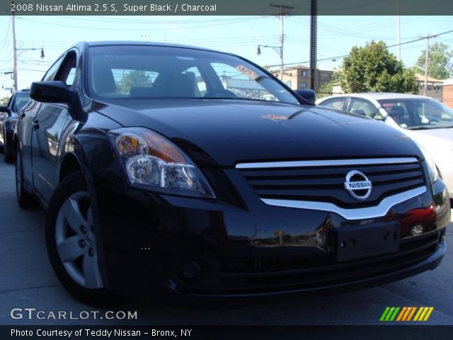 2008 Nissan Altima 2.5 S in Super Black