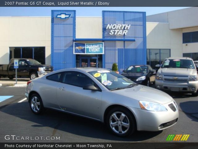 2007 Pontiac G6 GT Coupe in Liquid Silver Metallic