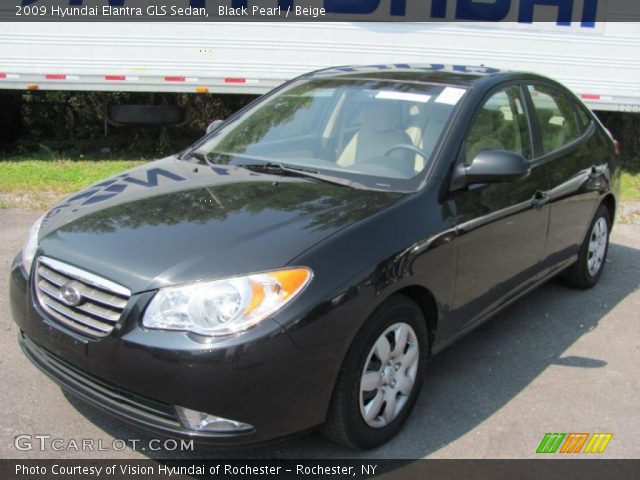 2009 Hyundai Elantra GLS Sedan in Black Pearl