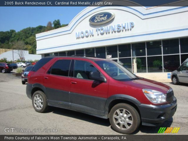 2005 Buick Rendezvous CX in Cardinal Red Metallic