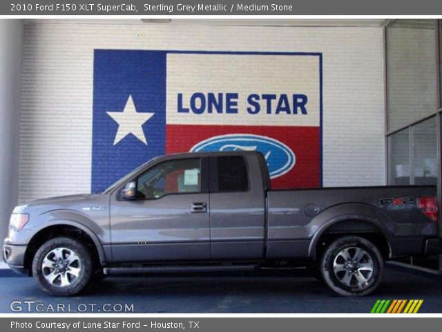 2010 Ford F150 XLT SuperCab in Sterling Grey Metallic