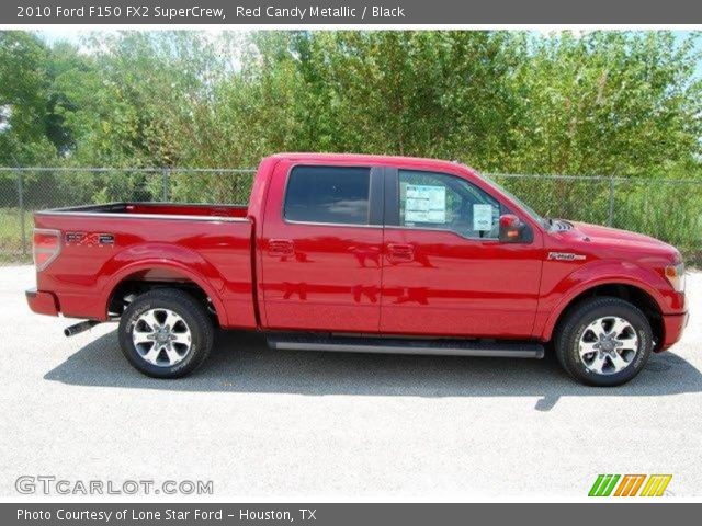 2010 Ford F150 FX2 SuperCrew in Red Candy Metallic