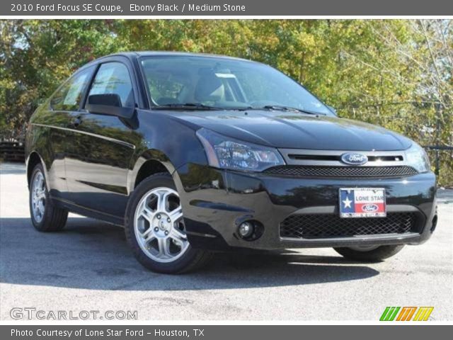 2010 Ford Focus SE Coupe in Ebony Black