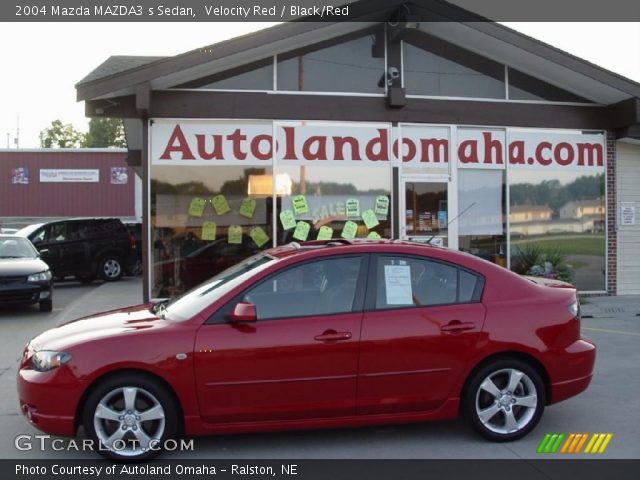 2004 Mazda MAZDA3 s Sedan in Velocity Red