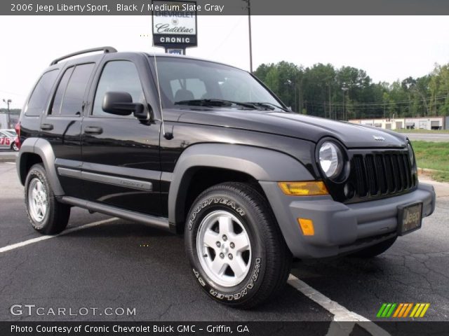 2006 Jeep Liberty Sport in Black