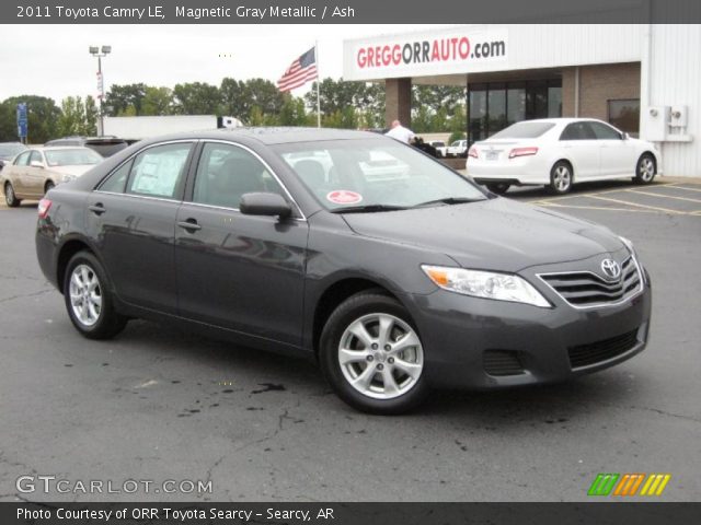 2011 Toyota Camry LE in Magnetic Gray Metallic