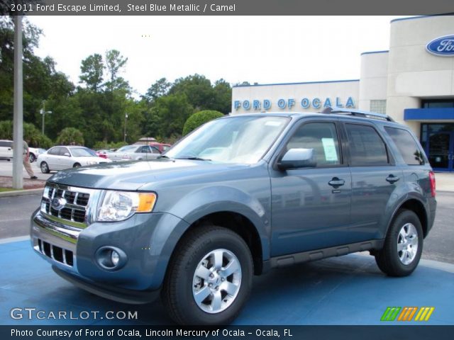 2011 Ford Escape Limited in Steel Blue Metallic