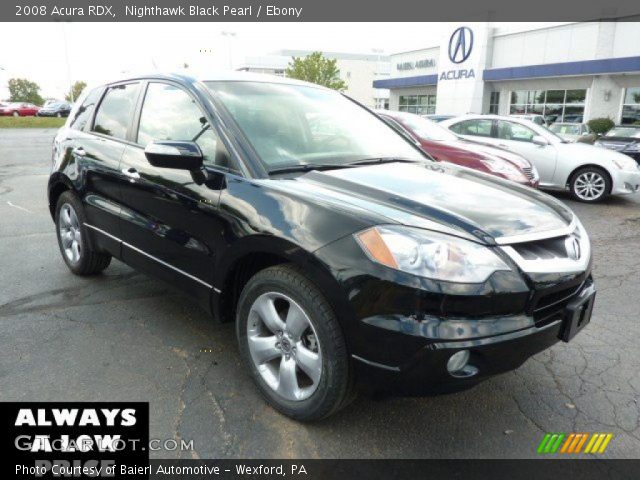 2008 Acura RDX  in Nighthawk Black Pearl