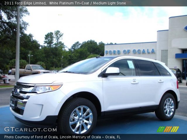 2011 Ford Edge Limited in White Platinum Tri-Coat