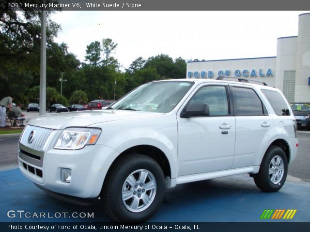 2011 Mercury Mariner V6 in White Suede