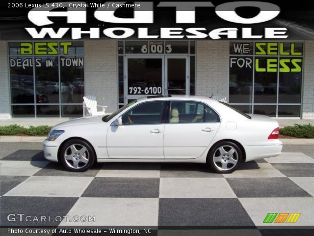 2006 Lexus LS 430 in Crystal White