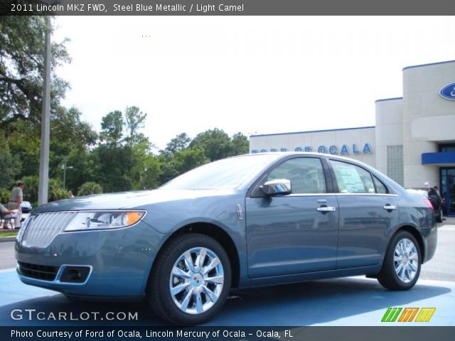 2011 Lincoln MKZ FWD in Steel Blue Metallic