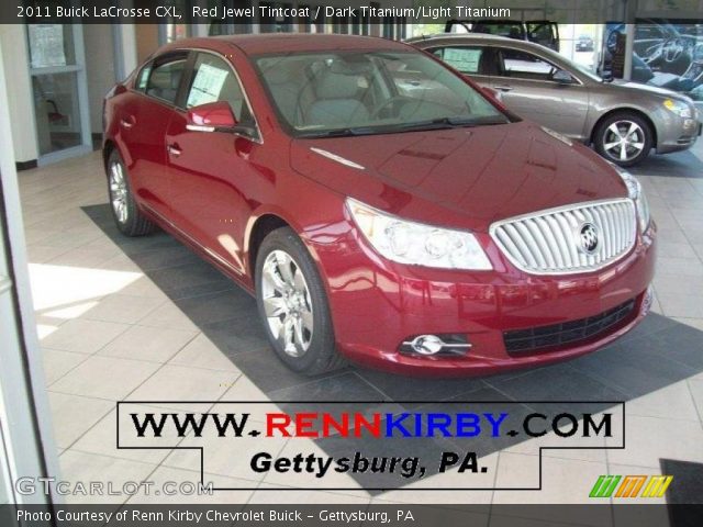 2011 Buick LaCrosse CXL in Red Jewel Tintcoat