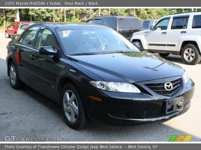 2003 Mazda MAZDA6 s Sedan in Onyx Black
