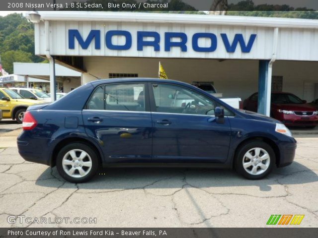 2008 Nissan Versa 1.8 SL Sedan in Blue Onyx