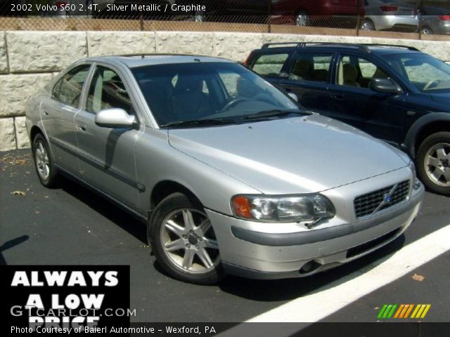2002 Volvo S60 2.4T in Silver Metallic