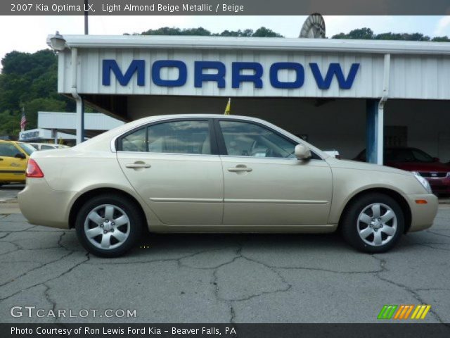 2007 Kia Optima LX in Light Almond Beige Metallic