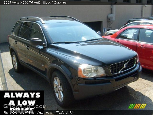 2005 Volvo XC90 T6 AWD in Black