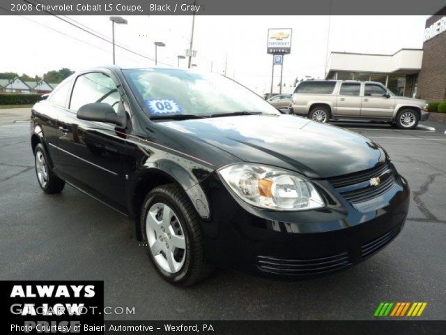 2008 Chevrolet Cobalt LS Coupe in Black