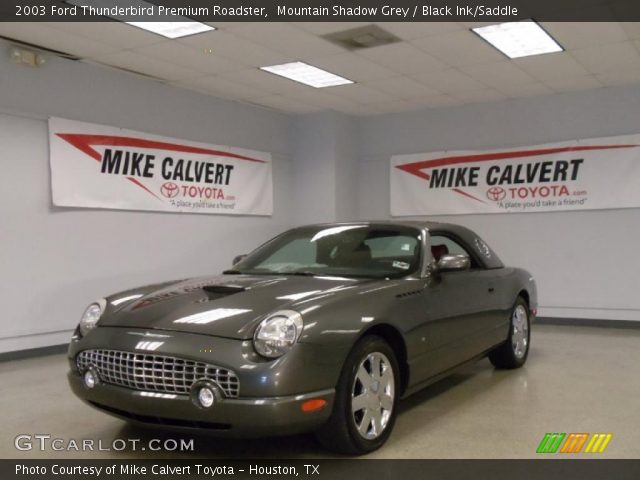 2003 Ford Thunderbird Premium Roadster in Mountain Shadow Grey