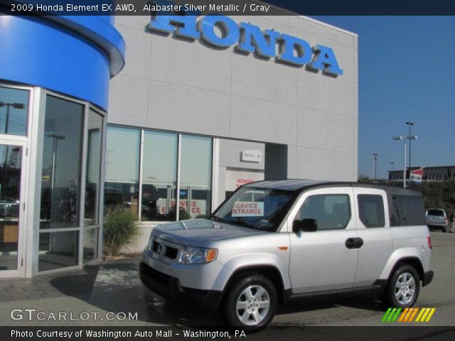 2009 Honda Element EX AWD in Alabaster Silver Metallic
