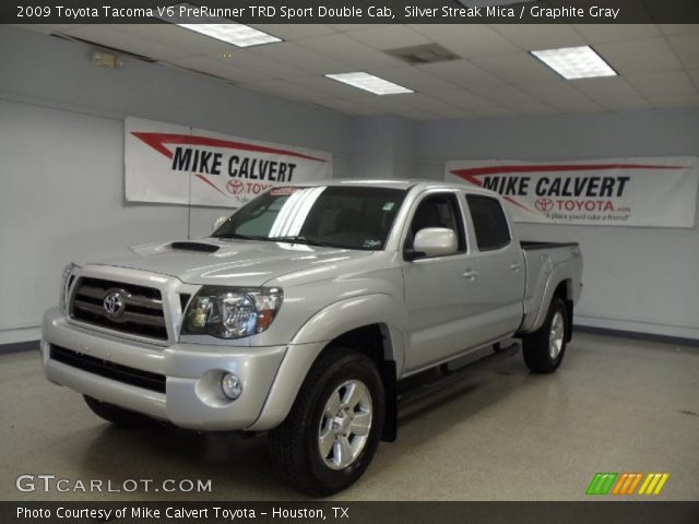 2009 Toyota Tacoma V6 PreRunner TRD Sport Double Cab in Silver Streak Mica