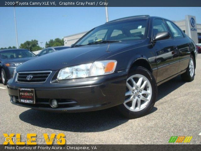 2000 Toyota Camry XLE V6 in Graphite Gray Pearl