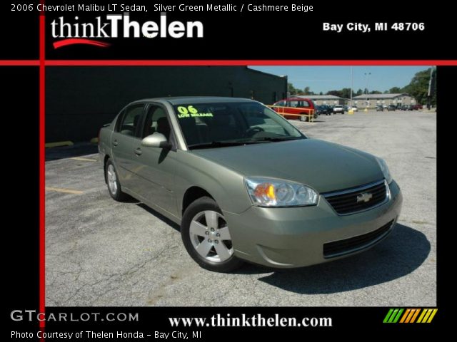 2006 Chevrolet Malibu LT Sedan in Silver Green Metallic