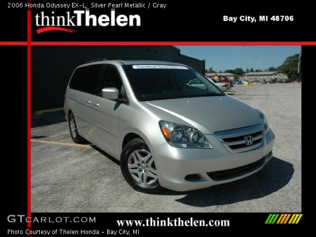 2006 Honda Odyssey EX-L in Silver Pearl Metallic