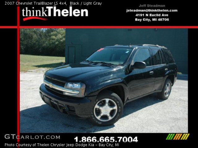 2007 Chevrolet TrailBlazer LS 4x4 in Black