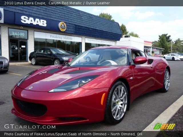 2010 Lotus Evora Coupe in Canyon Red Metallic