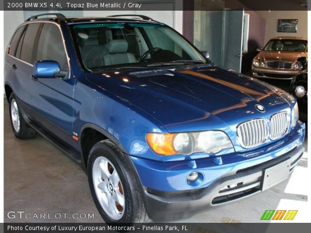 2000 BMW X5 4.4i in Topaz Blue Metallic