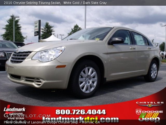 2010 Chrysler Sebring Touring Sedan in White Gold