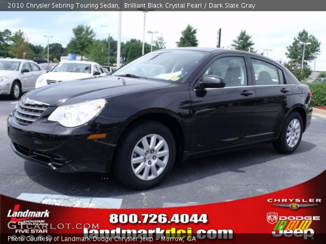 2010 Chrysler Sebring Touring Sedan in Brilliant Black Crystal Pearl