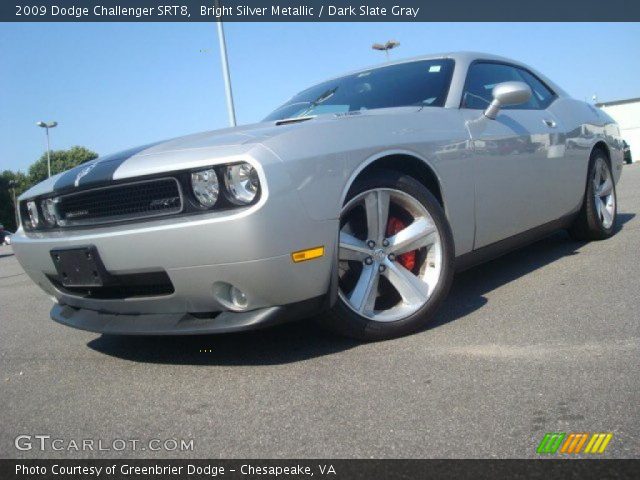 2009 Dodge Challenger SRT8 in Bright Silver Metallic