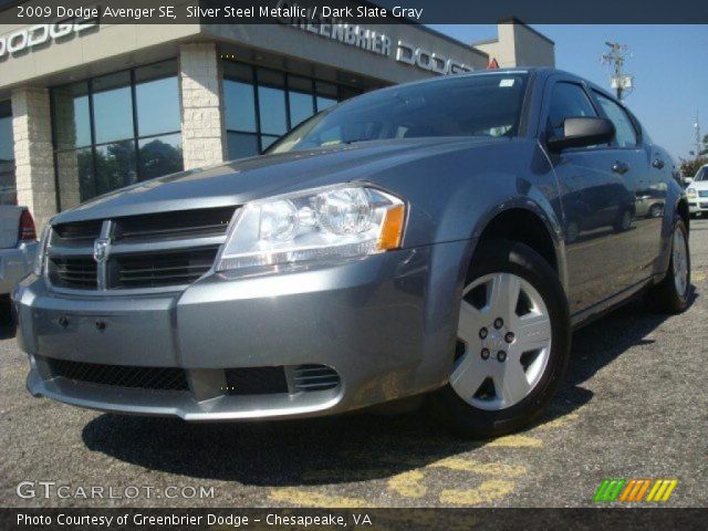 2009 Dodge Avenger SE in Silver Steel Metallic