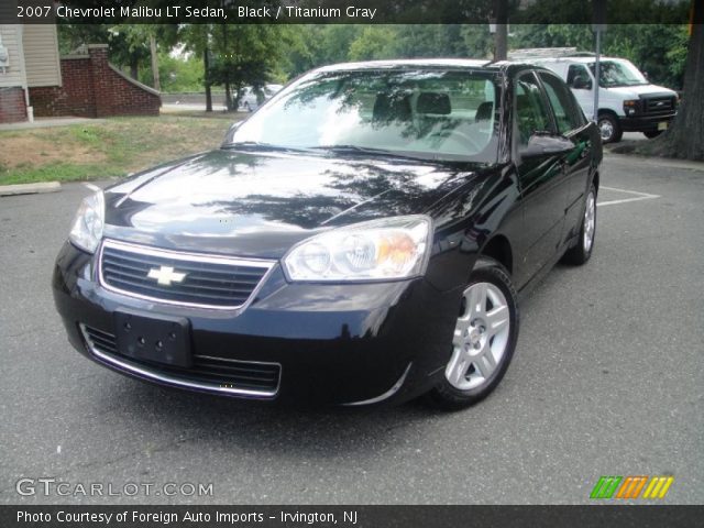 2007 Chevrolet Malibu LT Sedan in Black