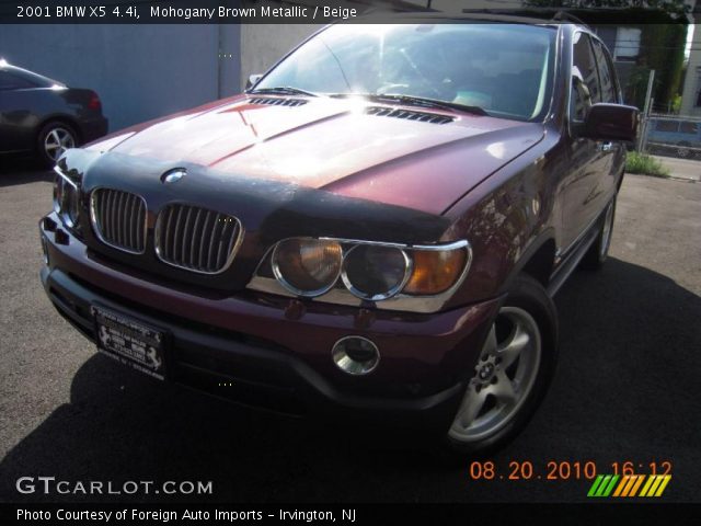 2001 BMW X5 4.4i in Mohogany Brown Metallic