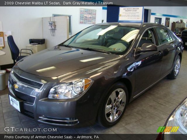 2009 Chevrolet Malibu LT Sedan in Dark Gray Metallic