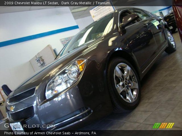 2009 Chevrolet Malibu LT Sedan in Dark Gray Metallic