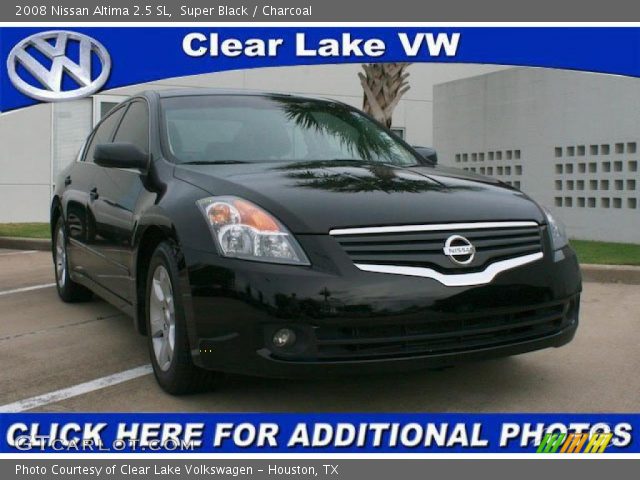 2008 Nissan Altima 2.5 SL in Super Black