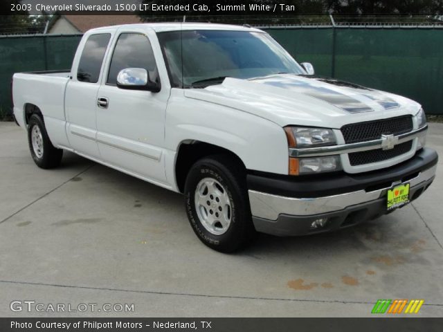 2003 Chevrolet Silverado 1500 LT Extended Cab in Summit White