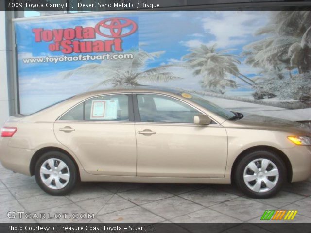 2009 Toyota Camry LE in Desert Sand Metallic